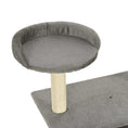 Načíst obrázek do prohlížeče galerie, Škrabadlo pro kočky se sisalovými sloupky 95 cm šedé