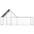 Načíst obrázek do prohlížeče galerie, Klec pro kuřata 4 x 2 x 2 m pozinkovaná ocel