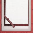 Načíst obrázek do prohlížeče galerie, Klec pro kuřata červená 170x81x110 cm masivní borovice a jedle