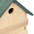 Načíst obrázek do prohlížeče galerie, Ptačí budky 4 ks 23 x 19 x 33 cm jedlové dveře
