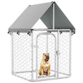 Načíst obrázek do prohlížeče galerie, Venkovní psí kotec se střechou 100 x 100 x 150 cm