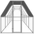 Načíst obrázek do prohlížeče galerie, Venkovní klec pro kuřata 2 x 10 x 2 m pozinkovaná ocel