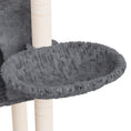 Načíst obrázek do prohlížeče galerie, Škrabadlo pro kočky se sisalovými sloupky tmavě šedé 108,5 cm