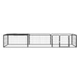 Načíst obrázek do prohlížeče galerie, 8panelová ohrádka pro psy černá 100 x 50 cm práškovaná ocel