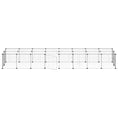 Načíst obrázek do prohlížeče galerie, 36panelová ohrádka pro zvířata s dvířky černá 35 x 35 cm ocel