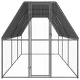 Načíst obrázek do prohlížeče galerie, Venkovní klec pro kuřata 2 x 6 x 2 m pozinkovaná ocel