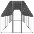 Načíst obrázek do prohlížeče galerie, Venkovní klec pro kuřata 2x10x2 m pozinkovaná ocel