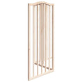Načíst obrázek do prohlížeče galerie, Zábrana pro psy skládací 3 panely 150 cm topolové dřevo