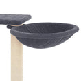 Načíst obrázek do prohlížeče galerie, Škrabadlo pro kočky se škrabacími sloupky tmavě šedé 82 cm