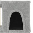 Načíst obrázek do prohlížeče galerie, Škrabadlo pro kočky se sisalovými sloupky světle šedé 48 cm