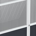 Načíst obrázek do prohlížeče galerie, Ptačí klec antracitová 215 x 78 x 200 cm pozinkovaná ocel