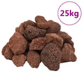 Načíst obrázek do prohlížeče galerie, Sopečné kameny 25 kg červené 5–8 cm