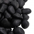 Načíst obrázek do prohlížeče galerie, Leštěné oblázky 10 kg černé 2–5 cm