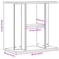 Načíst obrázek do prohlížeče galerie, Stojan na akvárium, staré dřevo, 60 x 30 x 60 cm, konstrukční dřevo