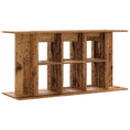 Načíst obrázek do prohlížeče galerie, Stojan na akvárium old wood 120 x 40 x 60 cm kompozitní dřevo