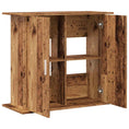 Načíst obrázek do prohlížeče galerie, Stojan na akvárium old wood 81 x 36 x 73 cm kompozitní dřevo
