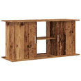 Načíst obrázek do prohlížeče galerie, Stojan na akvárium old wood 121 x 41 x 58 cm kompozitní dřevo