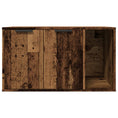 Načíst obrázek do prohlížeče galerie, Skříňka na kočičí záchod old wood 80x50x45 cm kompozitní dřevo