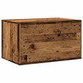 Načíst obrázek do prohlížeče galerie, Skříňka na kočičí záchod old wood 80x50x45 cm kompozitní dřevo
