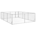 Načíst obrázek do prohlížeče galerie, Venkovní psí bouda s dveřmi 3x4x1 m pozinkovaná ocel