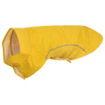 Načíst obrázek do prohlížeče galerie, Pláštěnka pro psy s reflexními proužky polyester žlutá XXS