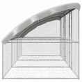 Načíst obrázek do prohlížeče galerie, Psí kennel 3 pcs Stříbrná 6 x 2 x 2 m Pozinkovaná ocel