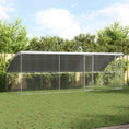 Načíst obrázek do prohlížeče galerie, Psí kennel 3 pcs Stříbrná 6 x 2 x 2 m Pozinkovaná ocel