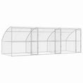 Načíst obrázek do prohlížeče galerie, Psí kennel 3 pcs Stříbrná 6 x 2 x 2 m Pozinkovaná ocel