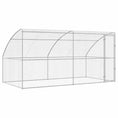 Načíst obrázek do prohlížeče galerie, Psí kennel 2 pcs Stříbrná 4 x 2 x 2 m Pozinkovaná ocel