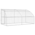 Načíst obrázek do prohlížeče galerie, Psí kennel 2 pcs Stříbrná 4 x 2 x 2 m Pozinkovaná ocel