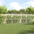 Načíst obrázek do prohlížeče galerie, Psí kennel 3 pcs Stříbrná 6 x 2 x 2 m Pozinkovaná ocel
