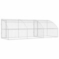 Načíst obrázek do prohlížeče galerie, Psí kennel 3 pcs Stříbrná 6 x 2 x 2 m Pozinkovaná ocel