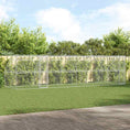 Načíst obrázek do prohlížeče galerie, Psí kennel 4 pcs Stříbrná 8 x 2 x 2 m Pozinkovaná ocel