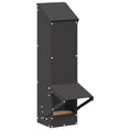 Načíst obrázek do prohlížeče galerie, Krmítko pro slepice Černá 13 x 12 x 51 cm