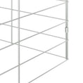Načíst obrázek do prohlížeče galerie, Klec pro králíky Stříbrná 400 x 100 x 210 cm Pozinkovaná ocel