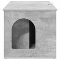 Načíst obrázek do prohlížeče galerie, Kočičí dům Beton 85 x 55 x 50 cm kompozitní dřevo