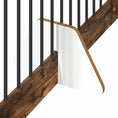 Načíst obrázek do prohlížeče galerie, Skládací psí brána se stojany 2 pcs Kouřový dub 200,5 cm