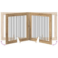 Načíst obrázek do prohlížeče galerie, Skládací psí brána se stojany 2 pcs Dub artisan 200,5 cm
