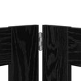 Načíst obrázek do prohlížeče galerie, Skládací psí brána se stojany 4 pcs Černý dub 401 cm