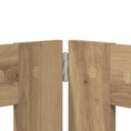 Načíst obrázek do prohlížeče galerie, Skládací psí brána se stojany 2 pcs Dub artisan 160,5 cm
