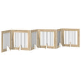 Načíst obrázek do prohlížeče galerie, Skládací psí brána se stojany 6 pcs Dub sonoma 482 cm