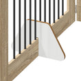 Načíst obrázek do prohlížeče galerie, Skládací psí brána se stojany 4 pcs Dub sonoma 401 cm