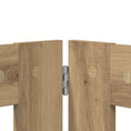 Načíst obrázek do prohlížeče galerie, Skládací psí brána se stojany 2 pcs Dub artisan 160,5 cm