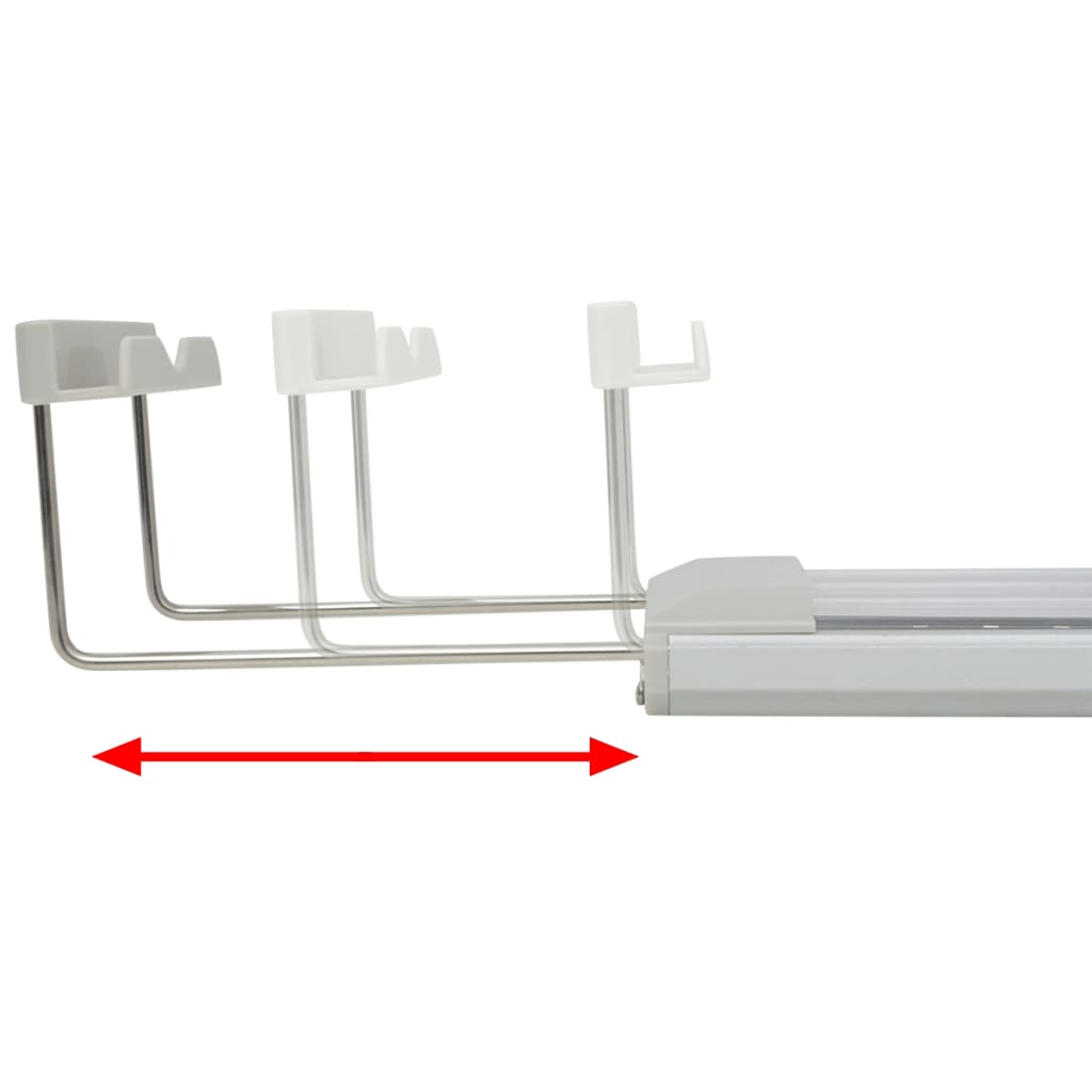 LED akvarijní lampa 50–60 cm hliník IP67