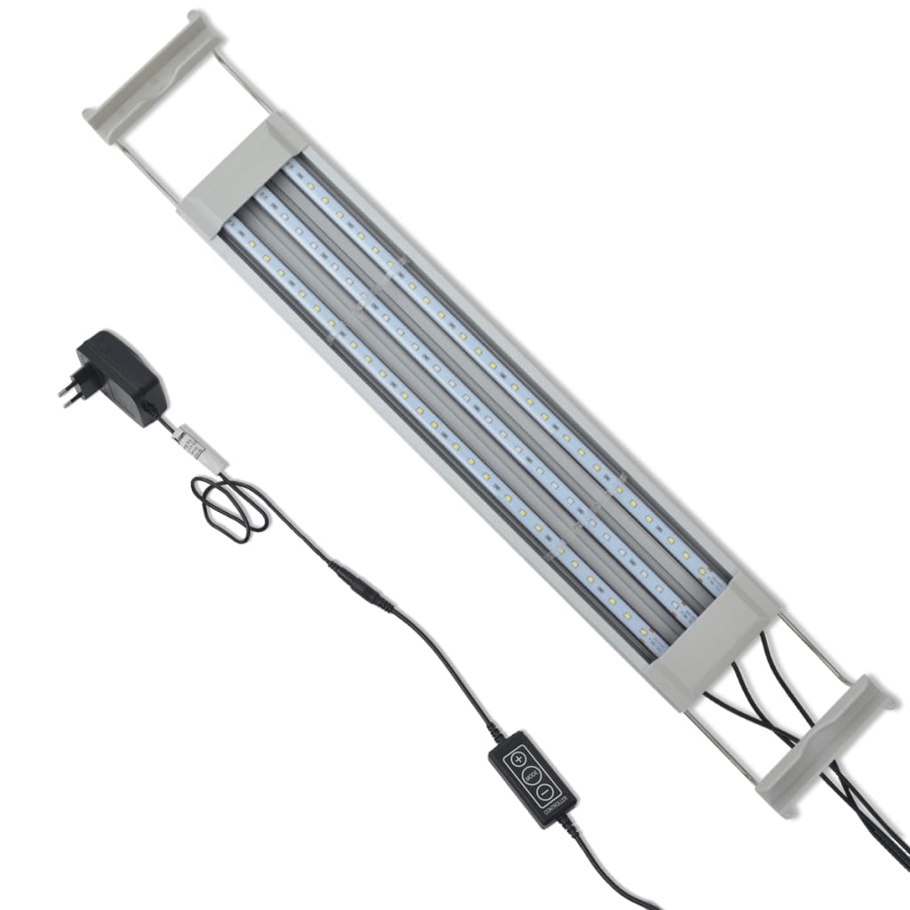 LED akvarijní lampa 50–60 cm hliník IP67