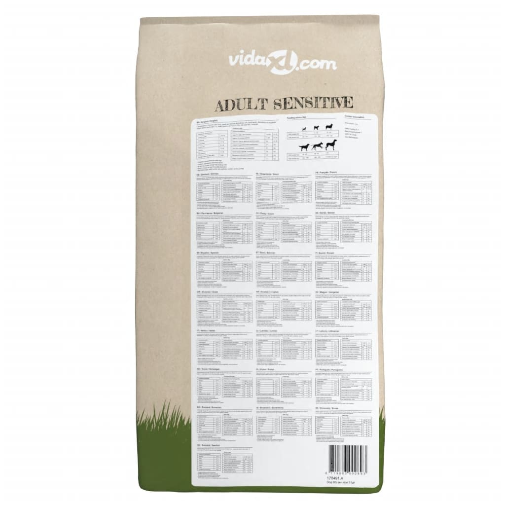 Prémiové suché krmivo pro psy Adult Sensitive Lamb & Rice 15 kg
