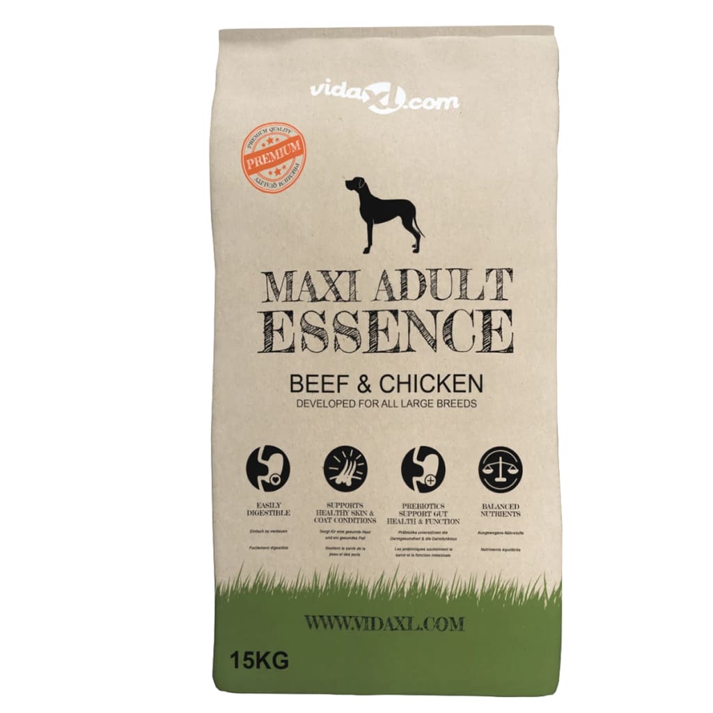 Granule pro psy Maxi Adult Essence Beef & Chicken 15 kg