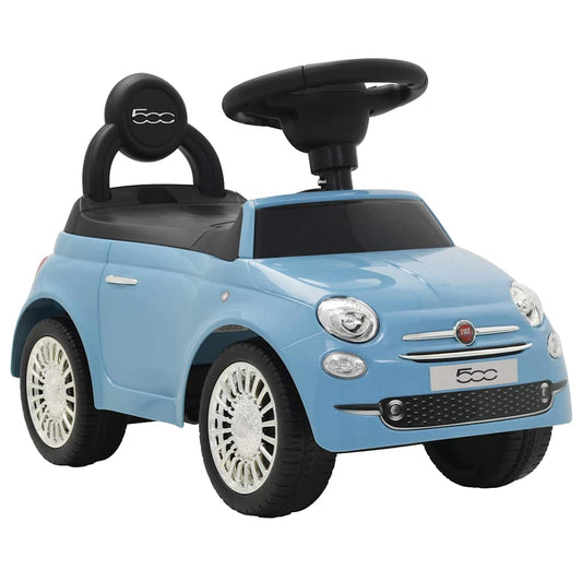 Dětské autíčko Fiat 500 modré.