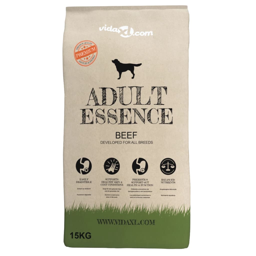 Prémiové suché krmivo pro psy Adult Essence Beef 2 ks 30 kg
