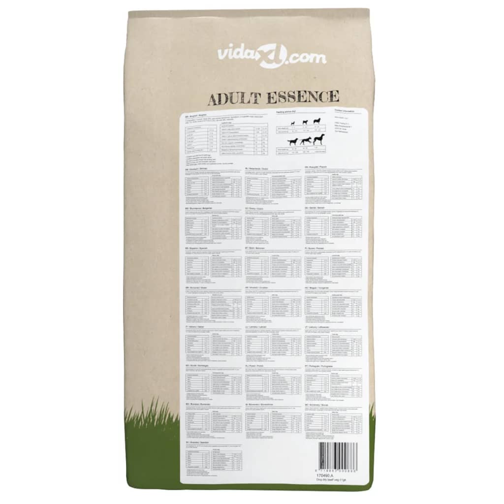Prémiové suché krmivo pro psy Adult Essence Beef 2 ks 30 kg